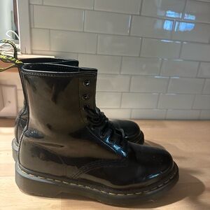 Dr. Martens Black Combat Boots